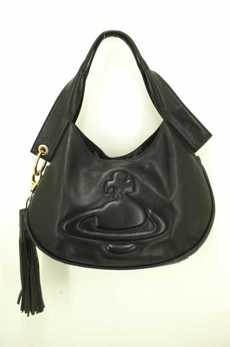Vivienne Westwood　Accessories （ヴィヴィアンウエストウッド アクセサリーズ） オーブ タッセル付き レザー レディース バッグ