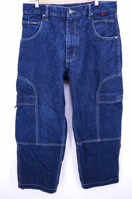 USED古着  （ユーズドフルギ） FUBU CARGO DENIM PANTS メンズ パンツ