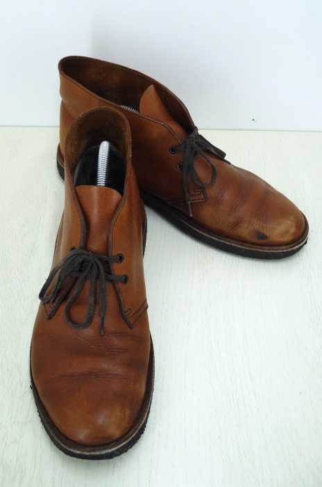 Clarks（クラークス） レザーチャッカブーツ メンズ シューズ