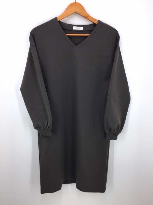 BEAUTY&YOUTH UNITED ARROWS（ビューティーアンドユースユナイテッドアローズ） ポンチVネックロングスリーブワンピース レディース ワンピース
