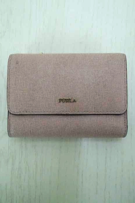 FURLA（フルラ） カーフスキン バビロン 三つ折り財布 レディース 財布・ケース