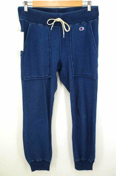 Champion (チャンピオン) 16FW REVERSE WEAVE インディゴスウェットパンツ メンズ パンツ