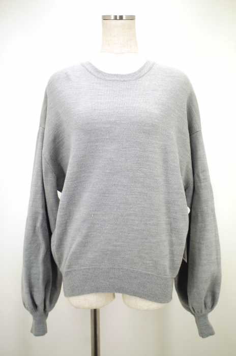 UNITED ARROWS green label relaxing （ユナイテッドアローズグリーンレーベルリラクシング） CF C/A/W セッケツ 袖 ボリューム PO ニット レディース トップス