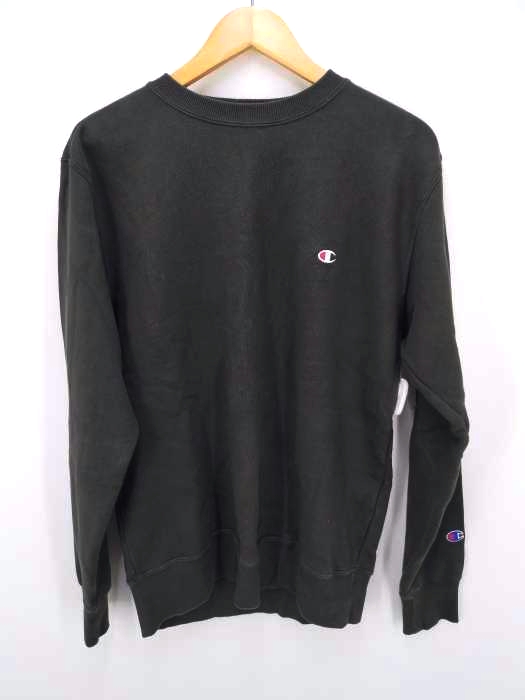 Champion（チャンピオン） ワンポイント刺繍クルーネックスウェット メンズ トップス