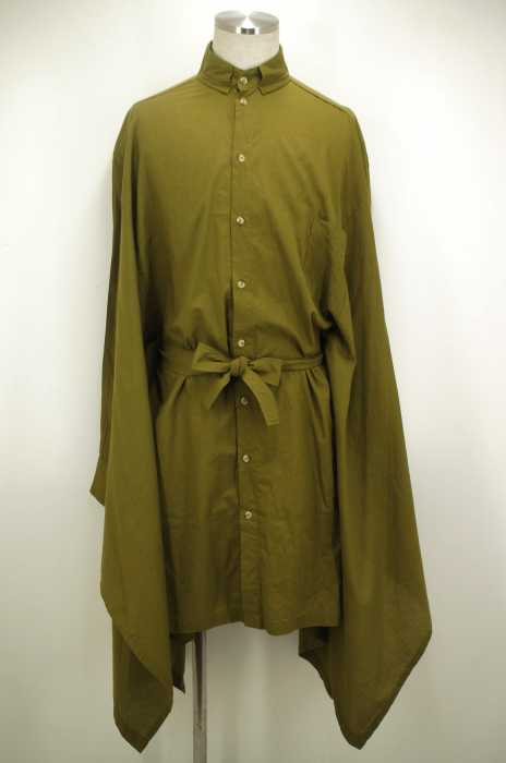 HOUSE OF THE VERY ISLAND'S （ハウスオブザベリーアイランズ） 16SS CAPE STYLE OVERSIZED BUTTONED SHIRT メンズ トップス