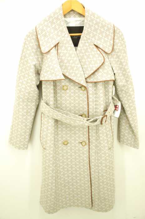 Mackintosh LONDON （マッキントッシュ ロンドン） ベルト付きジオメタリック柄 レディース アウター