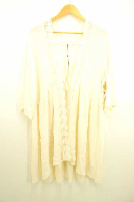 moussy （マウジー） LACE COMBI CIFFON LONG GOWN レディース トップス