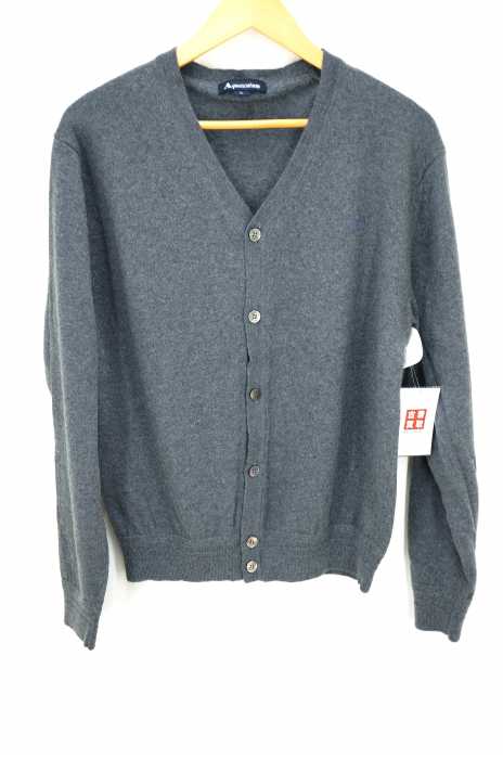 AQUASCUTUM （アクアスキュータム） ウールカーディガン メンズ トップス