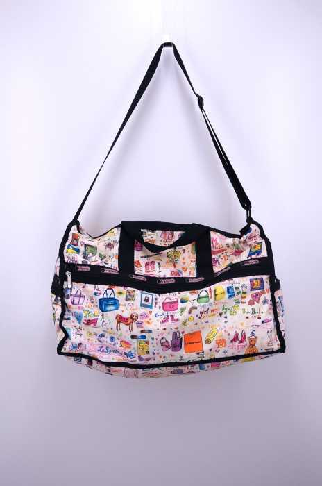 LeSportsac （レスポートサック） 総柄プリント ボストンバッグ レディース バッグ