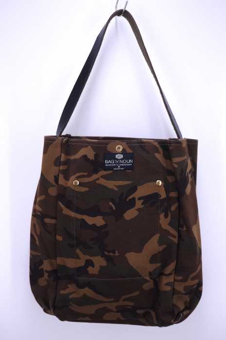 BEAMS BOY BAG'n'NOUN （ビームスボーイ バッグンナウン） カモ柄 レザー切替 2way バッグ レディース バッグ