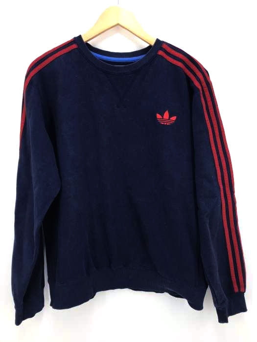 adidas Originals（アディダスオリジナルス） ワンポイント刺繍トレーナー メンズ トップス