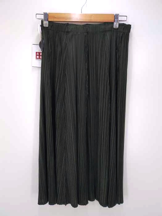 PLEATS PLEASE ISSEY MIYAKE（プリーツプリーズイッセイミヤケ） アウトシーム 接結パネル プリーツスカート レディース スカート