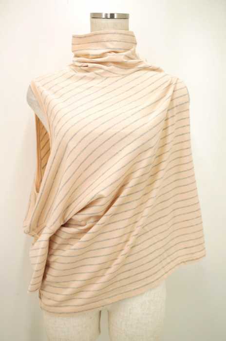 Martin Margiela (マルタンマルジェラ) ボーダー変形トップス レディース トップス