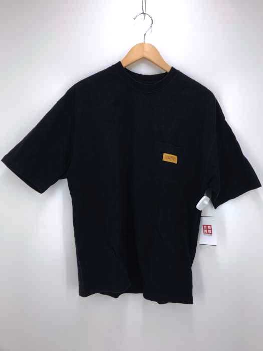UNIVERSAL OVERALL（ユニバーサルオーバーオール） ロゴパッチビックシルエット半袖Tシャツ メンズ トップス