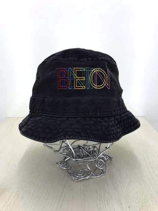UNITED COLORS OF BENETTON(ユナイテッドカラーズオブベネトン) ロゴバケットハット メンズ 帽子