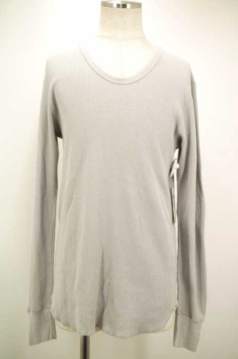 ATTACHMENT （アタッチメント） 14AW ワッフルUネックロングスリーブカットソー メンズ トップス