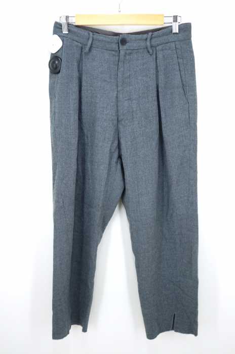 bukht(ブフト) CENTER SLIT TROUSERS メンズ パンツ