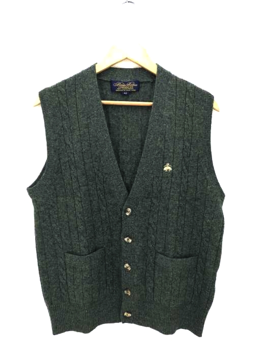 BROOKS BROTHERS(ブルックスブラザーズ) 5Bケーブルニットベスト メンズ トップス