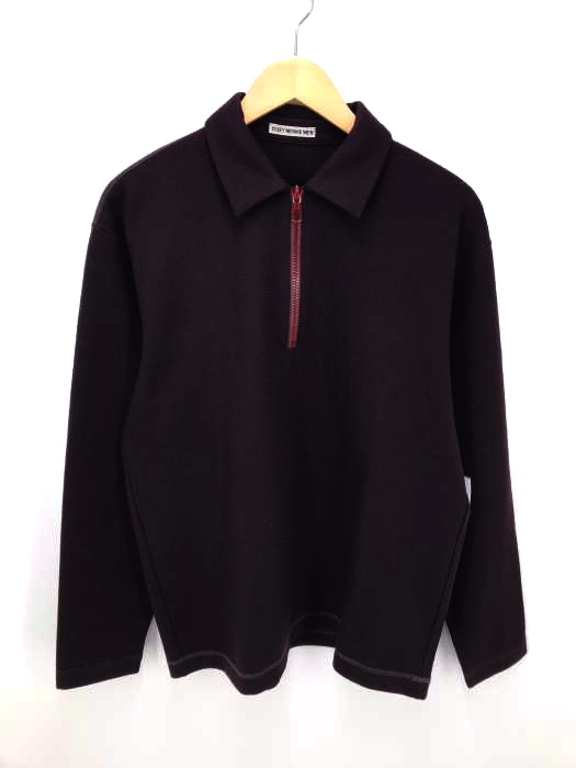 ISSEY MIYAKE MEN（イッセイミヤケメン） ハーフジップウールシャツ メンズ トップス