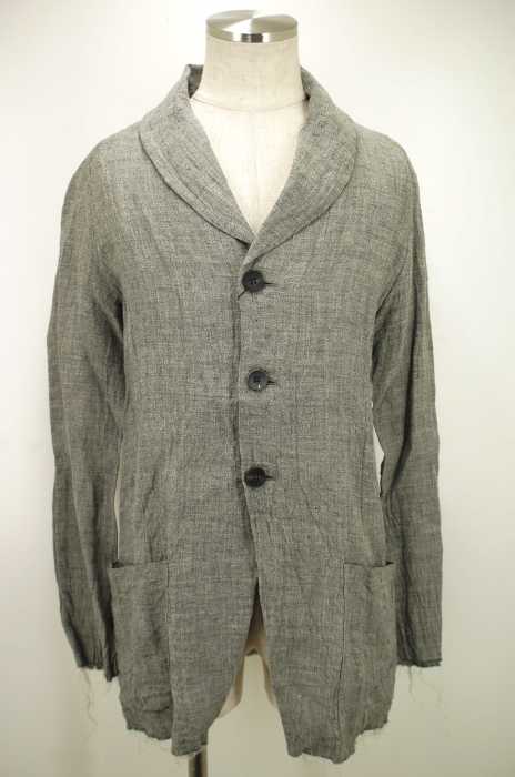 OURET （オーレット） 14SS　LINEN GEORGETTE SHAWL COLLAR JACKET メンズ アウター
