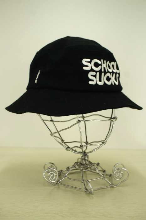 X-LARGE (エクストララージ) 15SS SCHOOL SUCKS BUCKET HAT 刺繍バケットハット メンズ 帽子