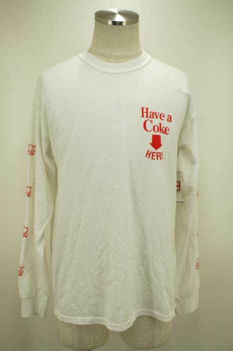 SHIPS JET BLUE （シップスジェットブルー） 17SS　コカコーラコラボレーション ロングスリーブTシャツ メンズ トップス