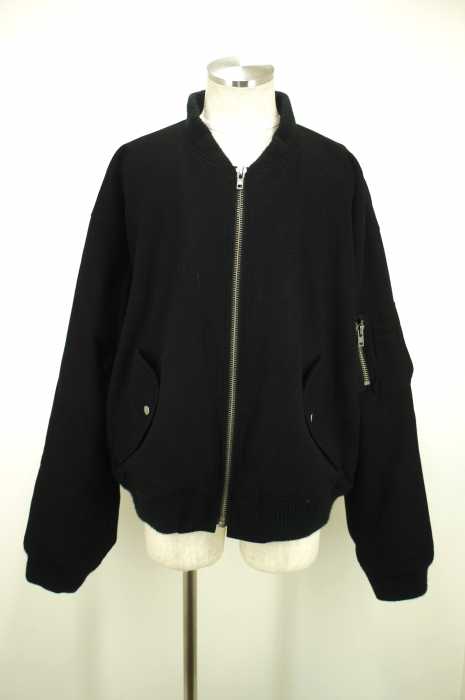 WHITELAND BLACKBURN （ホワイトランドブラックバーン） 15AW Melton Big MA-1 メルトンビッグブルゾン メンズ アウター