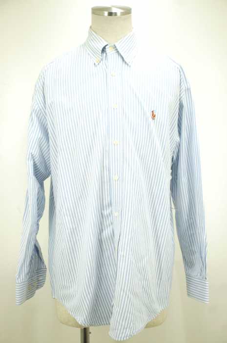 Polo by RALPH LAUREN （ポロバイラルフローレン） ワンポイント刺繍ボタンダウン メンズ トップス