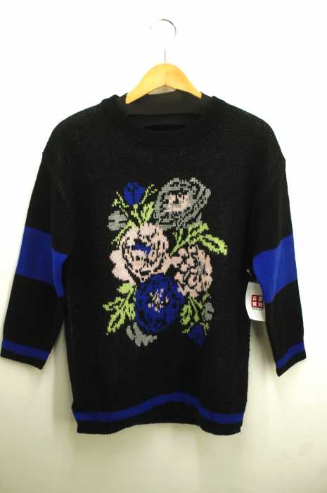 ROSE BUD （ローズバッド） 刺繍デザインクルーネック レディース トップス