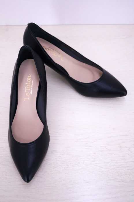 Le Talon （ルタロン） 19AW 5.5cm ポインテッドプレーン パンプス レディース シューズ