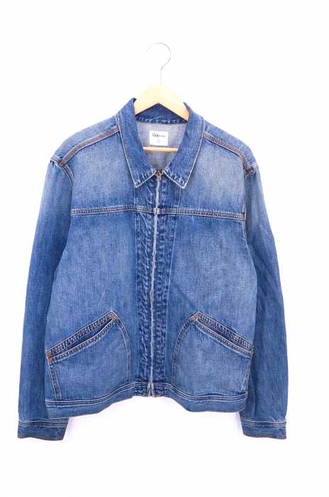 Gap （ギャップ） ウォッシュ加工 オーバーサイズデニムスイングトップ メンズ アウター