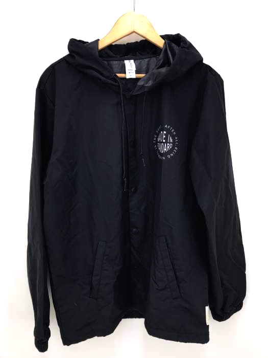 MADE IN STANDARD(メイドインスタンダード) water resistand hooded windbreaker フーデッドウインドブレーカー メンズ アウター
