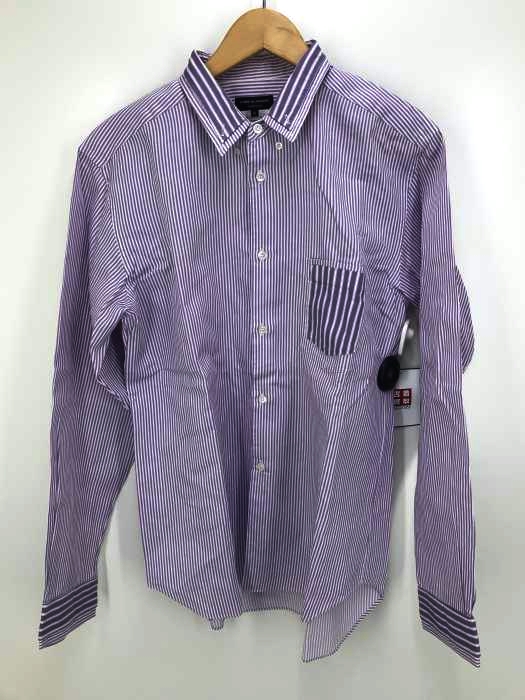 COMME des GARCONS HOMME PLUS（コムデギャルソンオムプリュス） AD2011 2重ポケットボタンダウンストライプシャツ メンズ トップス