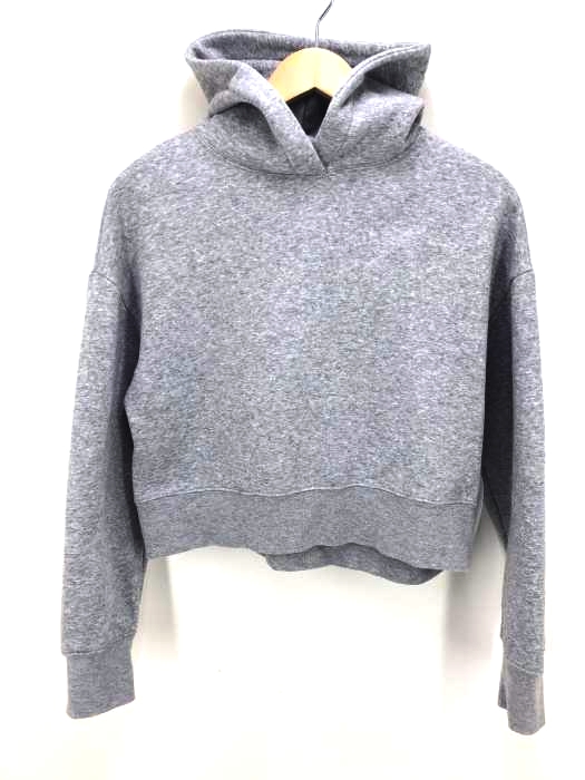 ZARA BASIC(ザラベーシック) ショート丈プルオーバーパーカー レディース トップス