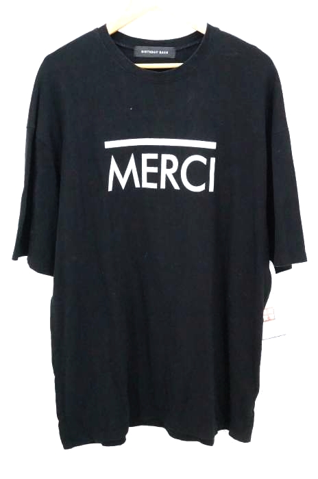 BIRTHAY BASH(バースデーバッシュ) MERCIプリント半袖Tシャツ レディース トップス