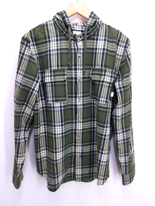 BURTON（バートン） タータンチェックフーデッドシャツジャケット メンズ アウター