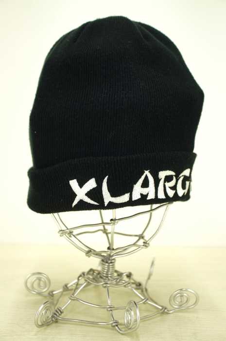 X-LARGE （エクストララージ） 16SS BAMBOO LOGO CUFF BEANIE バンブーロゴカフビーニ メンズ 帽子