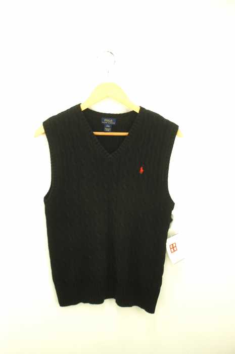 POLO RALPH LAUREN （ポロラルフローレン） ワンポイントロゴ刺繍ケーブルニット メンズ トップス