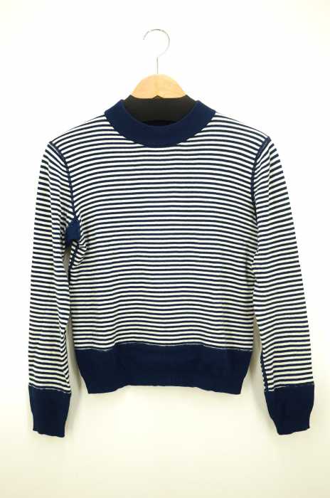 BEAMS BOY （ビームスボーイ） ロシアンボーダー クルーネックニット レディース トップス
