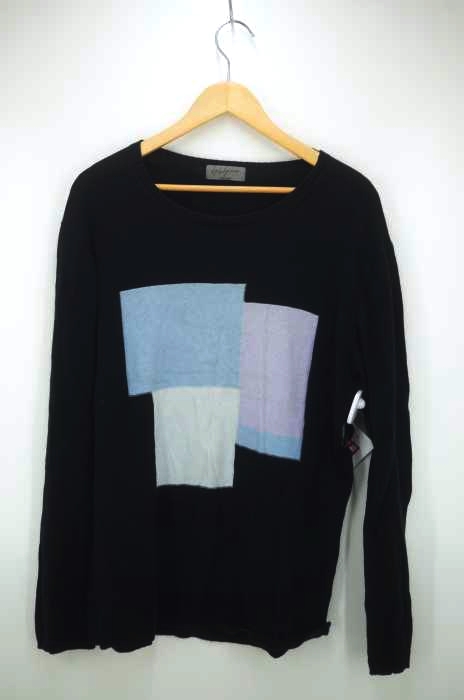 Yohji Yamamoto POUR HOMME（ヨウジヤマモトプールオム） パッチワーク ニット メンズ トップス