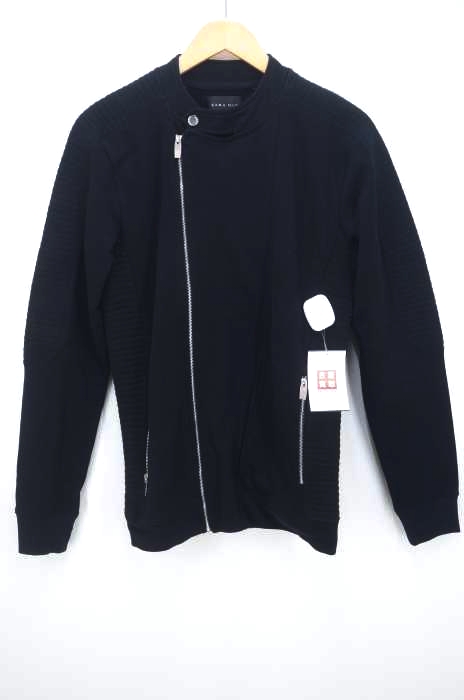 ZARA MAN（ザラマン） ライダースキルティングジップカーディガン メンズ トップス