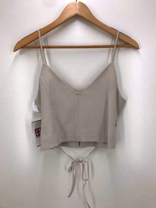 Ray BEAMS(レイビームス) サイドスリットボタンビスチェ レディース トップス