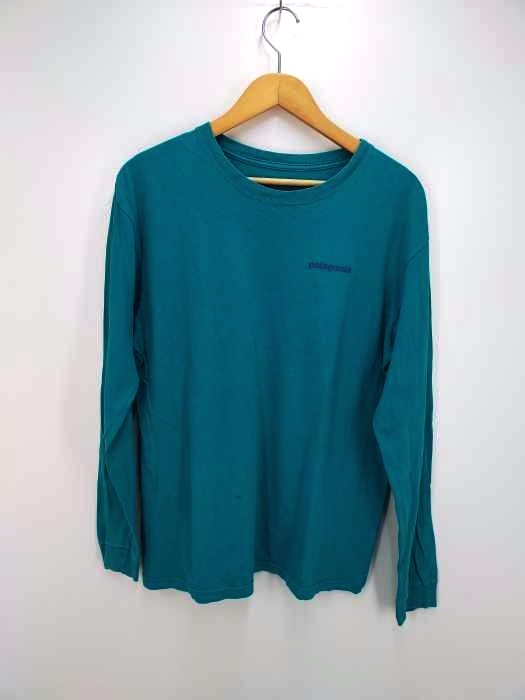 patagonia（パタゴニア） バックプリント長袖Tシャツ メンズ トップス