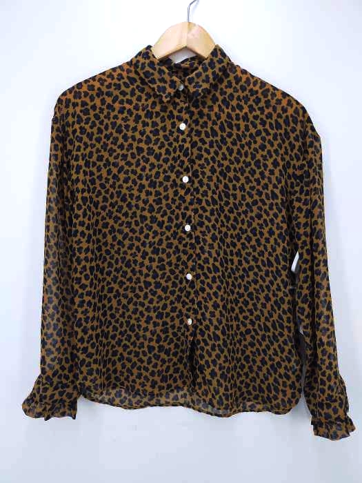 Ray BEAMS（レイビームス） シフォンフリルボウタイブラウス レディース トップス