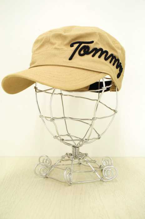 TOMMY（トミー） ロゴ刺繍入りワークキャップ レディース 帽子