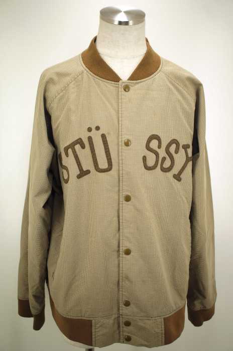 STUSSY （ステューシー） フロッキーロゴブルゾン メンズ アウター