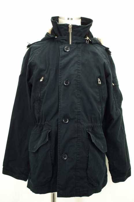 USED （ブランド不明） ファー付きミリタリージャケット メンズ アウター