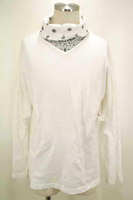 Iroquois （イロコイ） 16AW 40/2コーマ天竺＋プリントタートルネックカットソー メンズ トップス