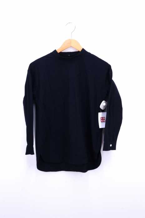 無印良品（ムジルシリョウヒン） 18SS バックボタン コットンツイルプルオーバーシャツ レディース トップス
