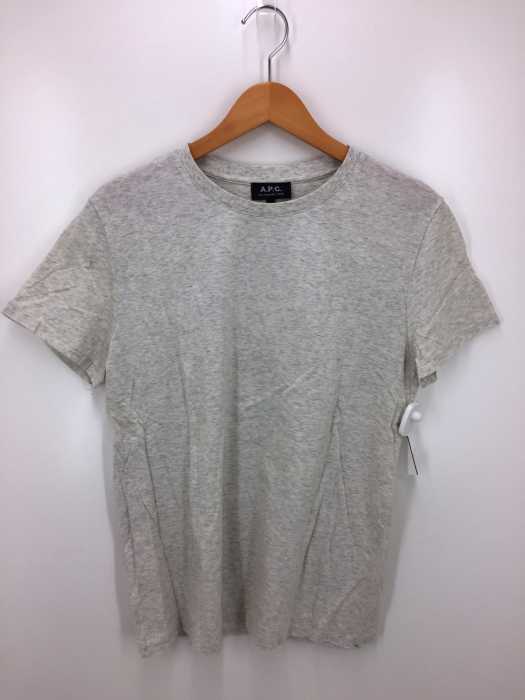 A.P.C.（アーペーセー） 霜降りオフホワイトTシャツ メンズ トップス